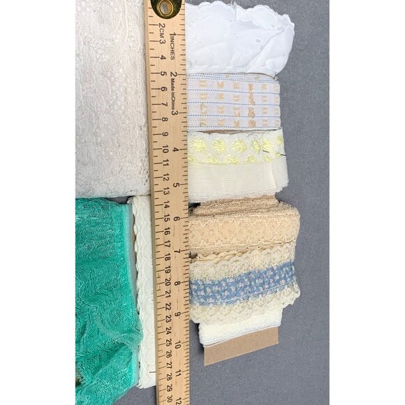 70 yards 11" Assorted Lace Trim Rolls for Sewing & Crafts Vintage - Picture 11 of 12